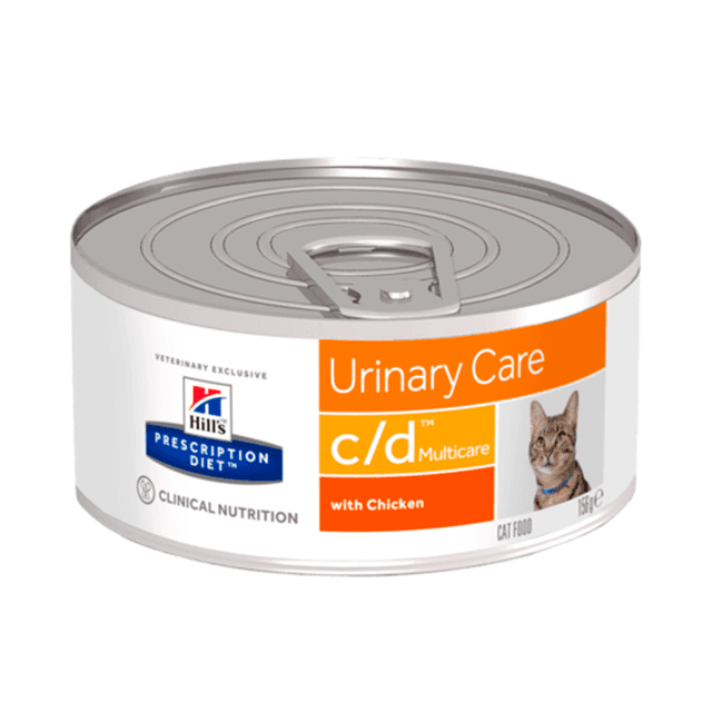 Alimento Húmedo para Gato Hills c/d lata 156gr