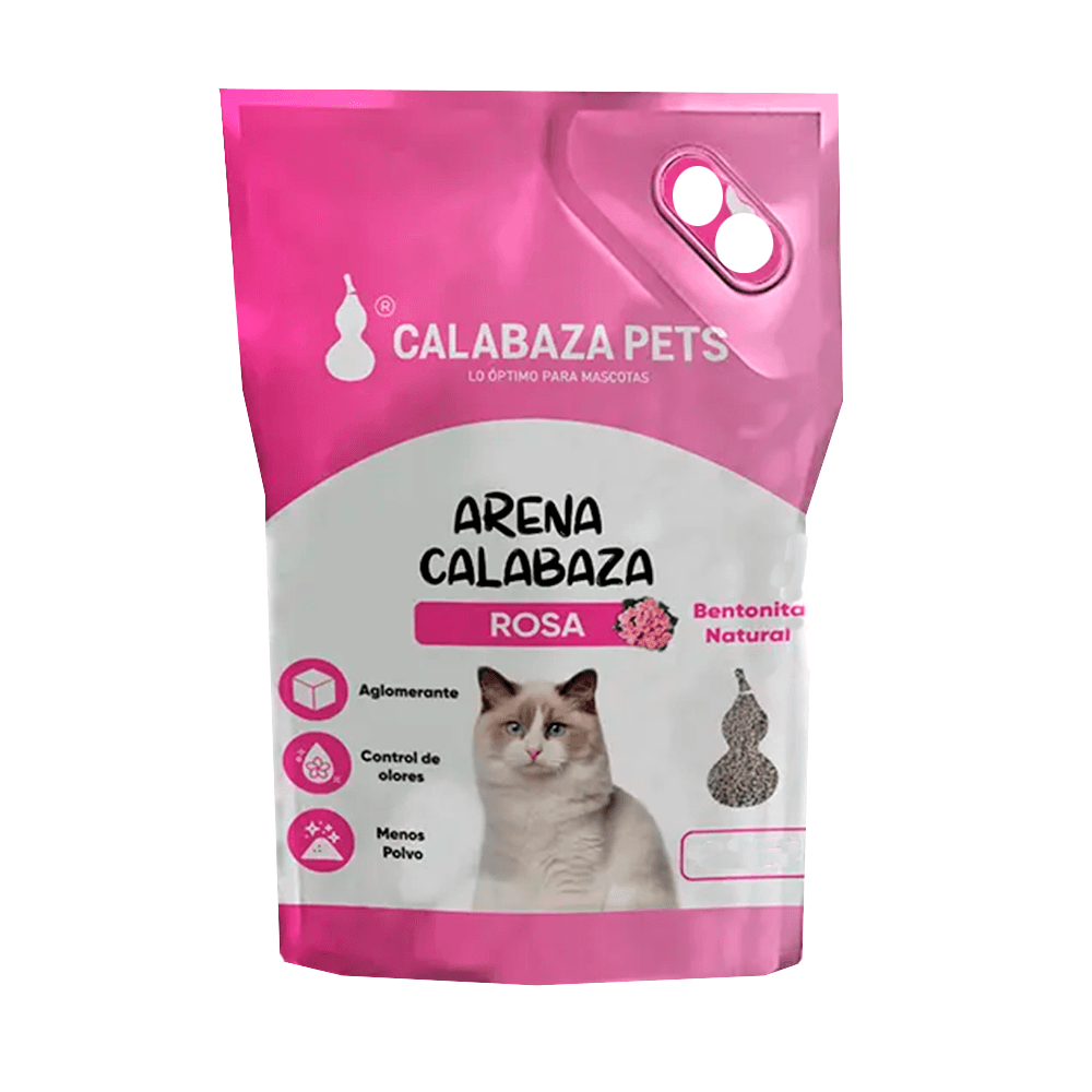Imagen principal de Arena para gatos Calabaza Aroma Rosa
