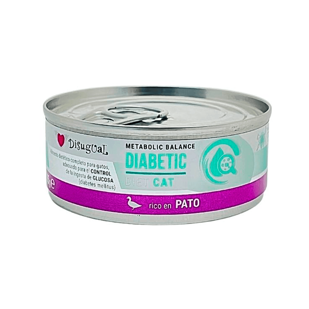 Imagen principal de Alimento Húmedo Disugual Cat Diabetic Lata - Pato 85Gr