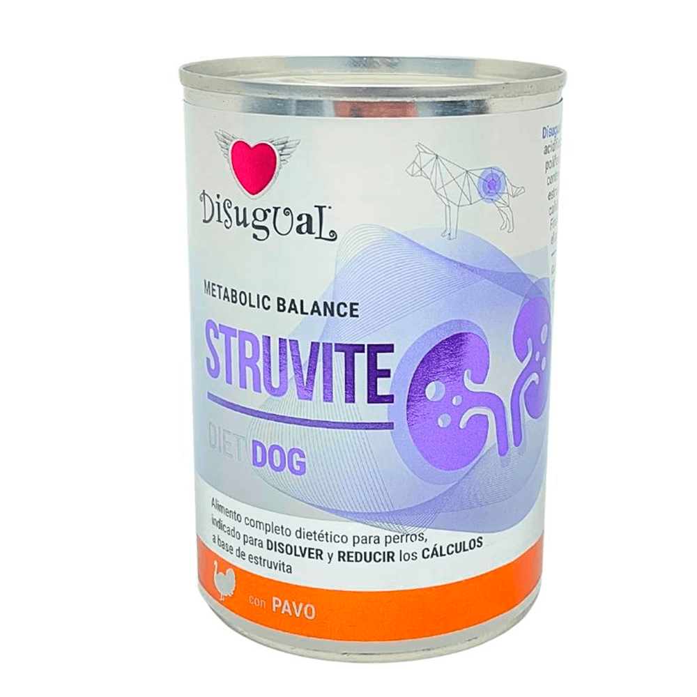 Imagen principal de Alimento Húmedo Disugual Dog Struvite Lata – Pavo 400Gr