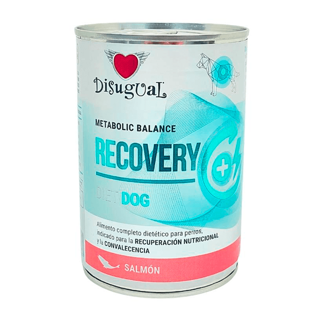 Alimento Húmedo Disugual Dog Recovery Lata – Salmón 400Gr