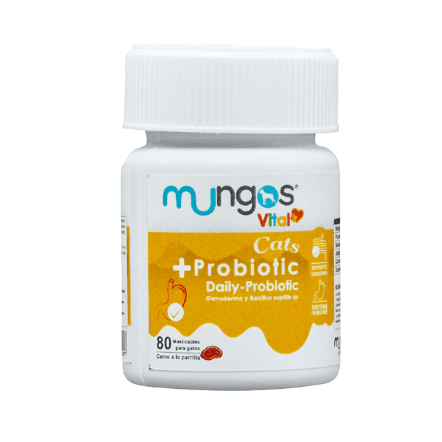 Mungos Vital Probiotic para Gatos x 80