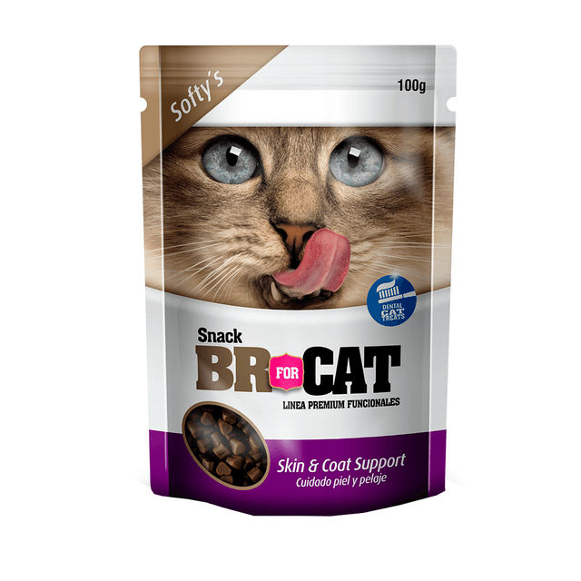 Br for Cat Snack Gato Cuidado Piel y Pelaje 100 Gr