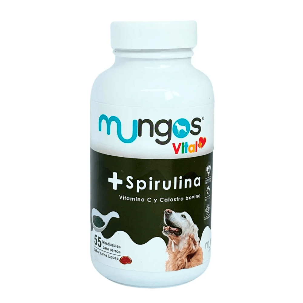 Imagen principal de Mungos Vital Spirulina para Perros x 55