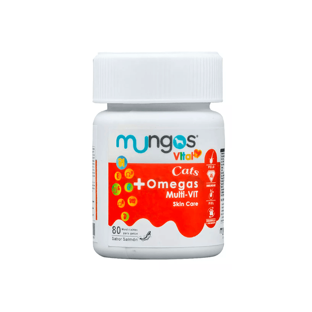 Mungos Vital Omegas 3-6-9 para Gatos x 80