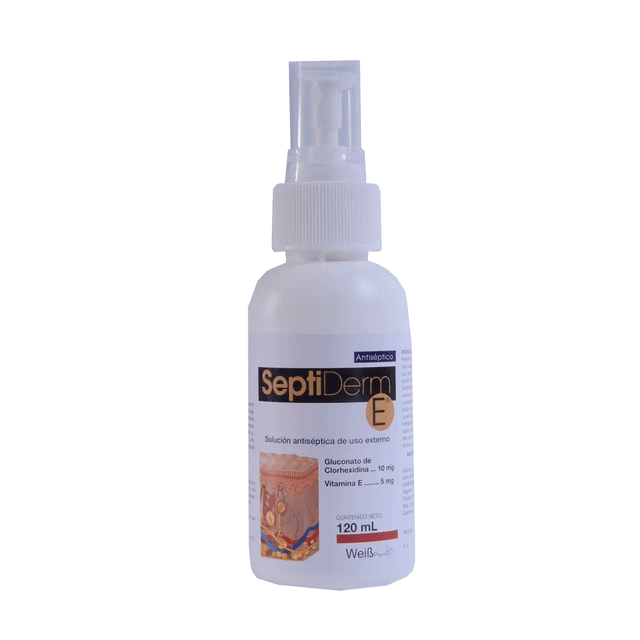 Antiséptico Septiderm x 120ml
