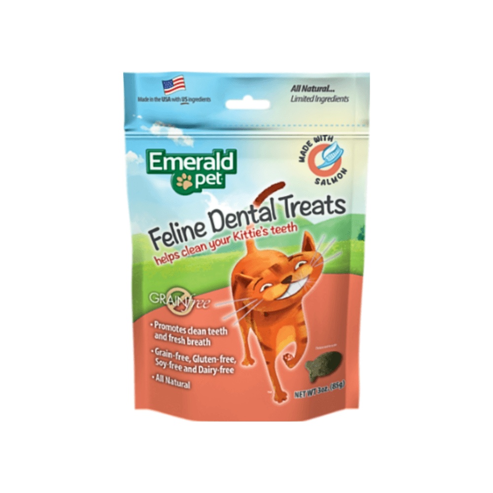 Imagen principal de Emerald Pet Cat Snack Dental Salmón 85gr