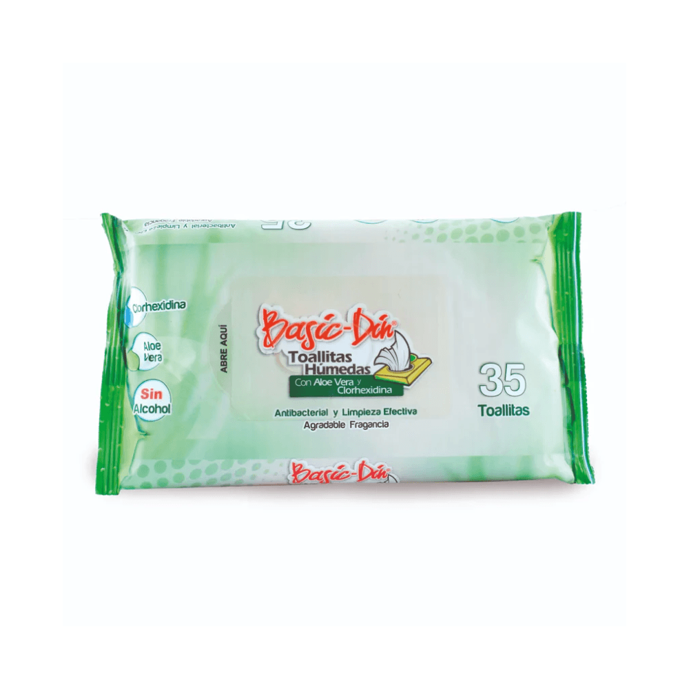 Imagen principal de Pañitos Húmedos Basic Din x35