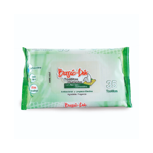 Pañitos Húmedos Basic Din x35