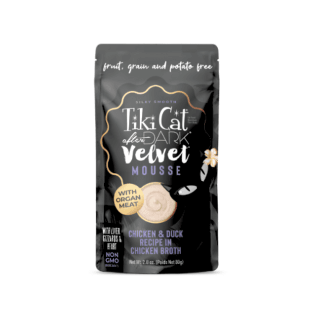 Tiki Cat Mousse Velvet - Pollo y Pato 80gr