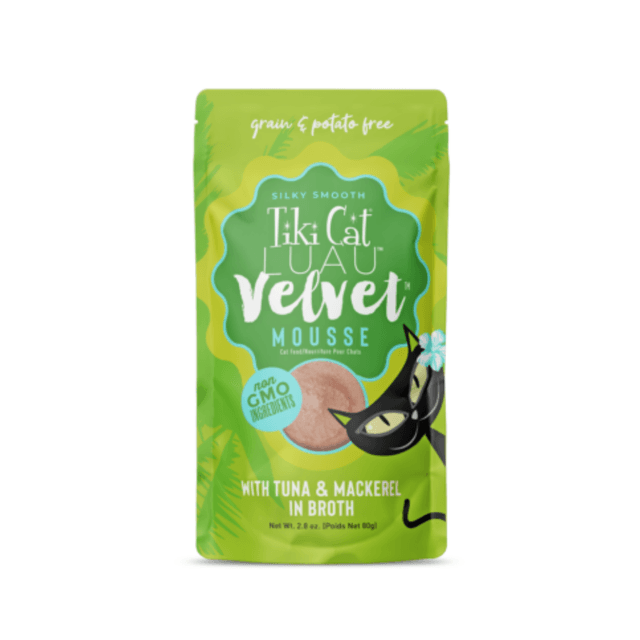 Tiki Cat Mousse Velvet - Atún y Caballa 80gr