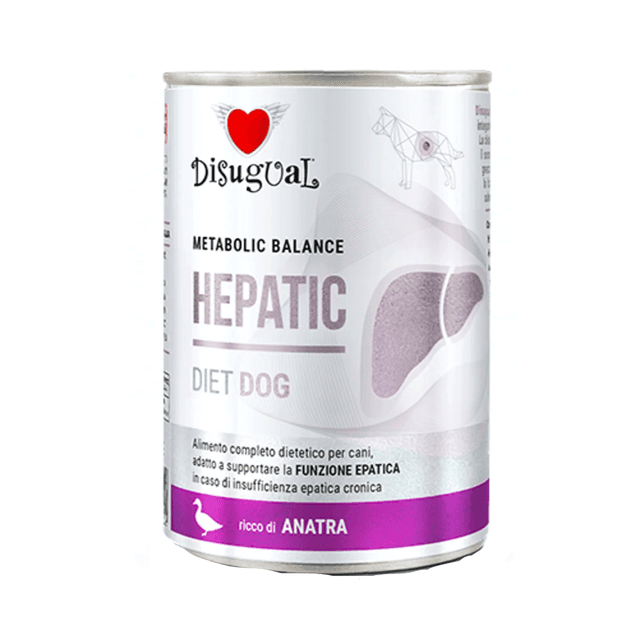 Alimento Húmedo Disugual Dog Hepatica Lata – Pato 400Gr