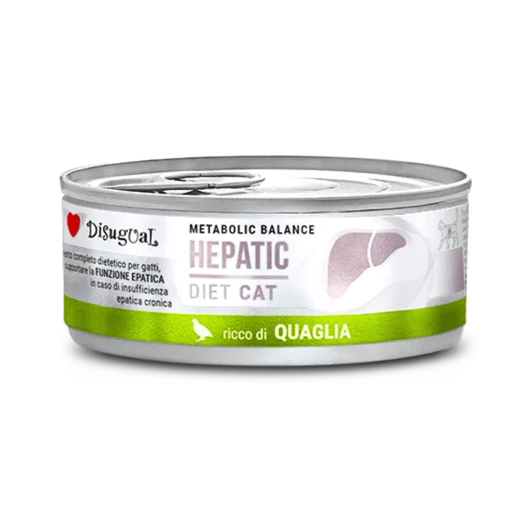 Imagen principal de Alimento Húmedo Disugual Cat Hepatic Lata - Codorniz 85Gr